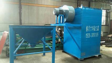 山東濟寧市中家具廠除塵器設備安裝——臨沂大華機械廠專業服務實錄